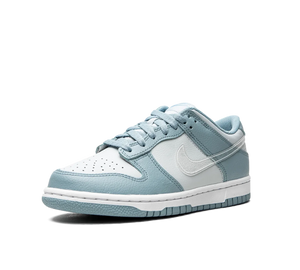Tênis Nike Dunk Low 'Clear Swoosh' Azul – foto 2
