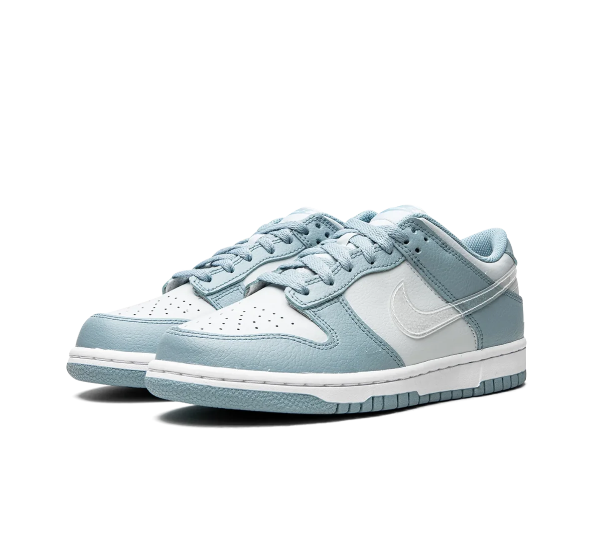 Tênis Nike Dunk Low 'Clear Swoosh' Azul
