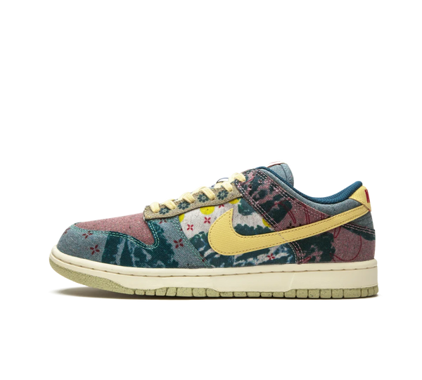 Tênis Nike Dunk Low 'Community Garden' Colorido