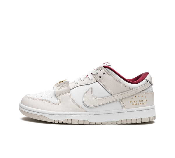 Tênis Nike Dunk Low 'Just Do It White Phantom' Bege