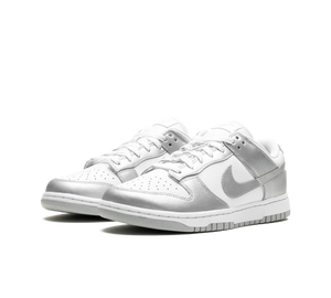 Tênis Nike Dunk Low 'Metallic Silver' Prata – foto 3