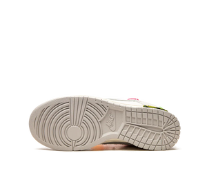 Tênis Nike Dunk Low x Off-White 'Lot 17' Cinza / Rosa – foto 5