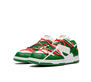 Tênis Nike Dunk Low x Off-White 'Pine Green' Verde / Branco – foto 3