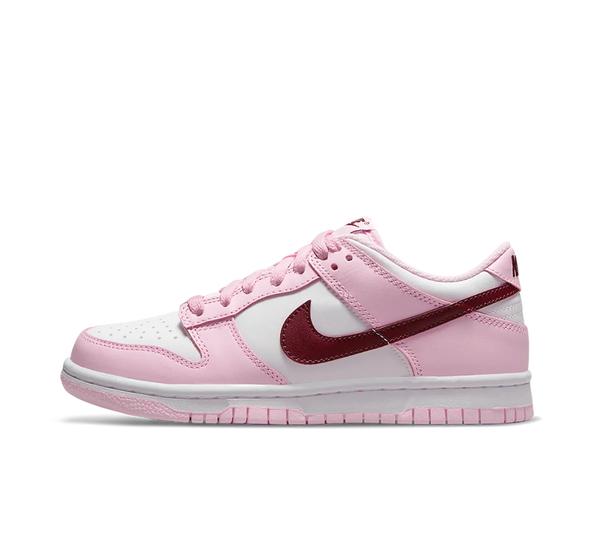 Tênis Nike Dunk Low 'Pink Red' Rosa / Vermelho