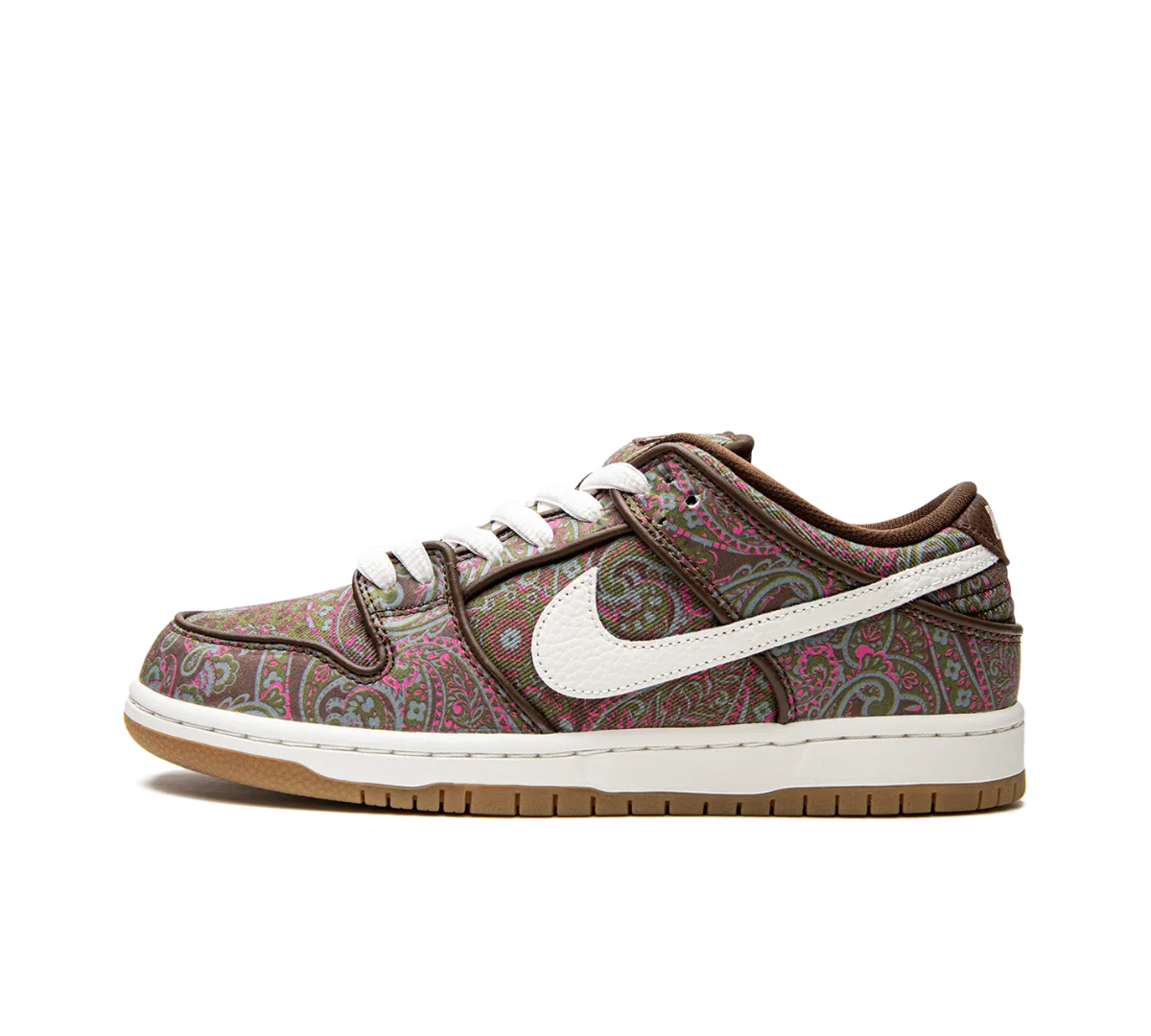 Tênis Nike Dunk Low SB 'Paisley Brown' Marrom