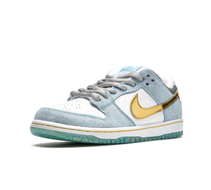 Tênis Nike Dunk Low SB 'Sean Cliver' Azul / Dourado – foto 2