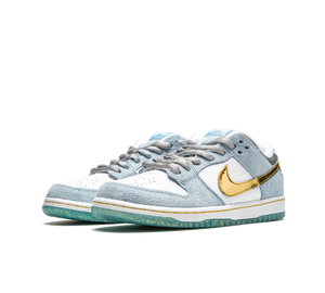 Tênis Nike Dunk Low SB 'Sean Cliver' Azul / Dourado – foto 3