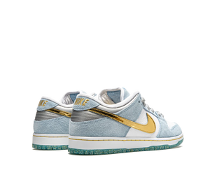 Tênis Nike Dunk Low SB 'Sean Cliver' Azul / Dourado – foto 4