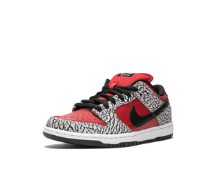Tênis Nike Dunk Low SB x Supreme 'Red Cement' Vermelho / Preto – foto 2