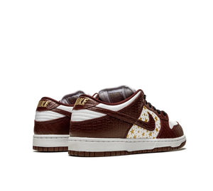 Tênis Nike Dunk Low SB 'Supreme Stars Barkroot Brown' Marrom/Branco – foto 4