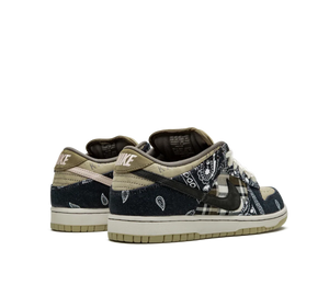 Tênis Nike Dunk Low SB x Travis Scott 'Cactus Jack' Marrom / Azul – foto 4