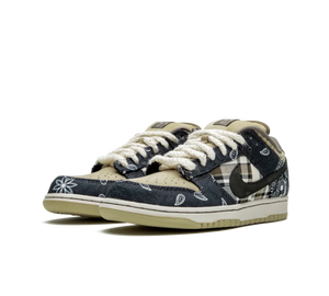Tênis Nike Dunk Low SB x Travis Scott 'Cactus Jack' Marrom / Azul – foto 3