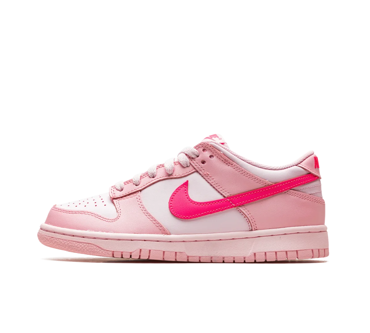 Tênis Nike Dunk Low 'Triple Pink' Rosa