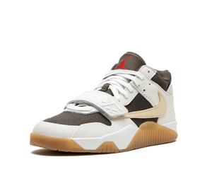 Tênis Nike Jordan Jumpman Jack TR x Travis Scott 'Sail' Creme / Marrom – foto 2