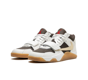 Tênis Nike Jordan Jumpman Jack TR x Travis Scott 'Sail' Creme / Marrom – foto 3