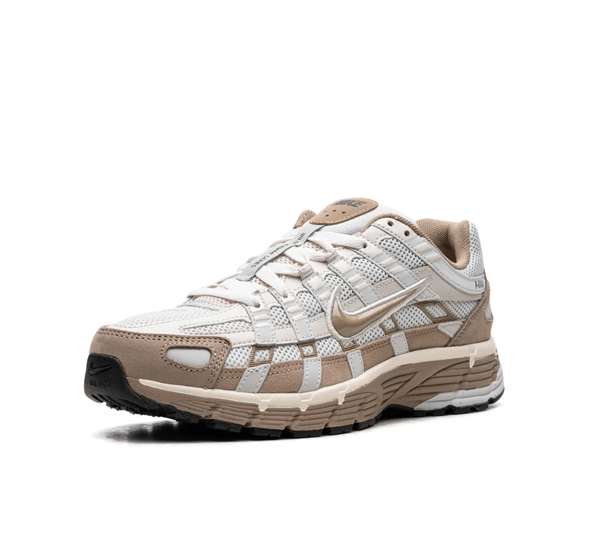 Tênis Nike P-6000 'Khaki' Marrom / Prata