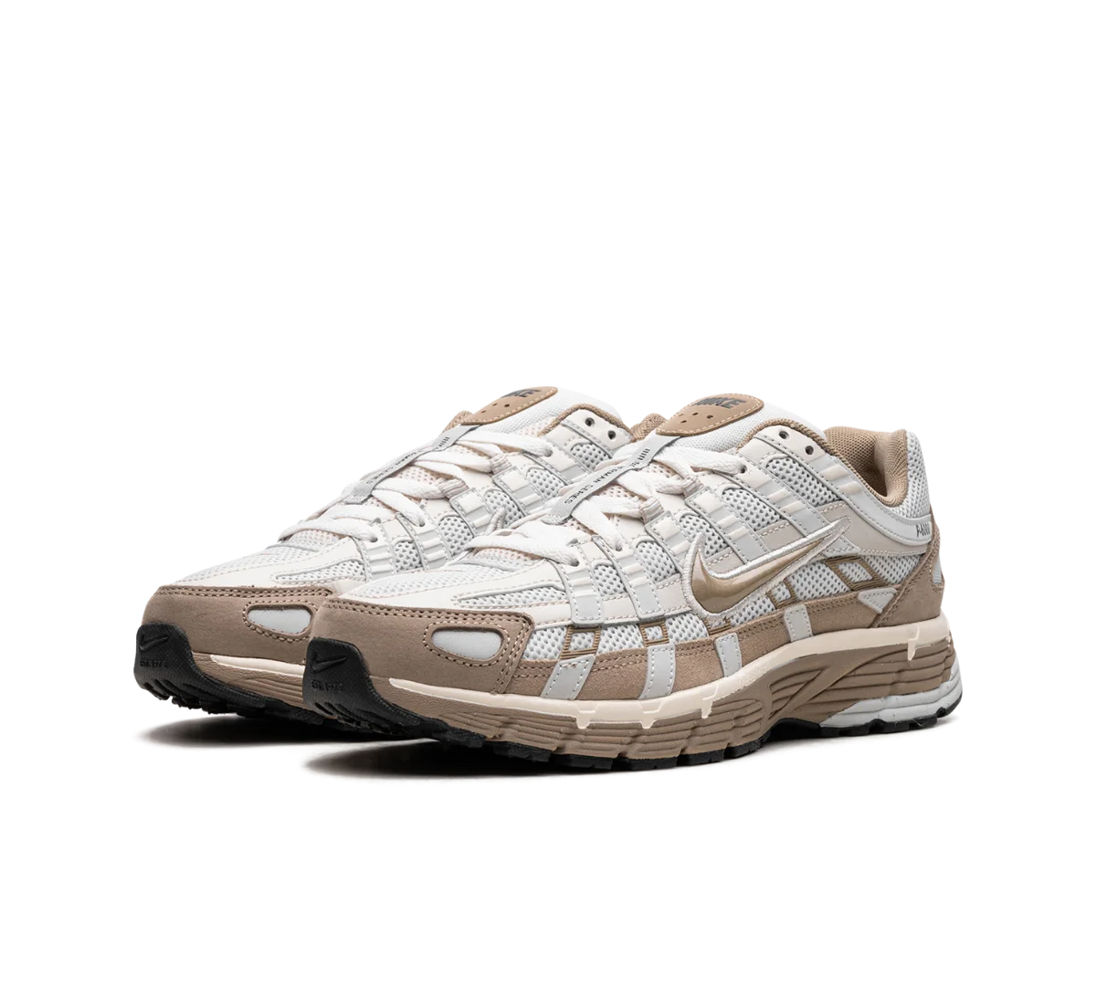 Tênis Nike P-6000 'Khaki' Marrom / Prata