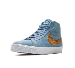 Tênis Nike SB Blazer Mid x Supreme 'Denim' Azul – foto 2