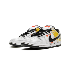Tênis Nike Dunk Low SB 'Raygun Tie-Dye White' Branco – foto 3