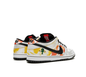 Tênis Nike Dunk Low SB 'Raygun Tie-Dye White' Branco – foto 4