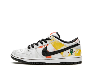 Tênis Nike Dunk Low SB 'Raygun Tie-Dye White' Branco