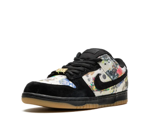 Tênis Nike Dunk Low SB 'Supreme Rammellzee' Preto/Branco – foto 2