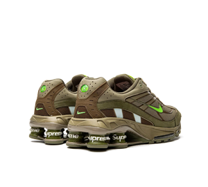 Tênis Nike Shox Ride 2 SP x Supreme 'Olive' Verde – foto 4