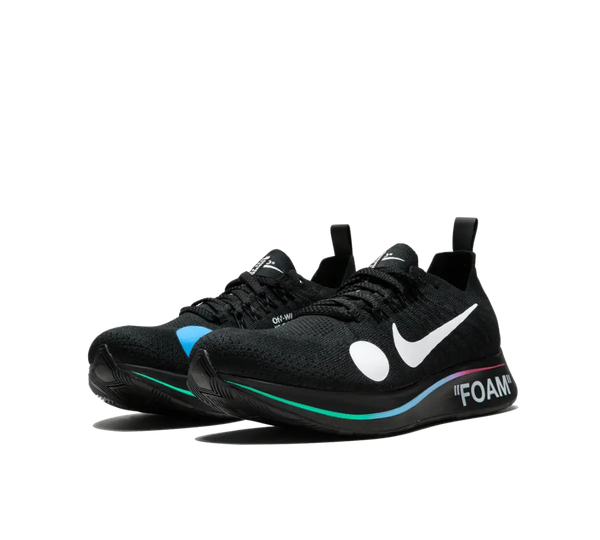 Tênis Nike Zoom Fly Mercurial Flyknit x Off-White 'Black' Preto