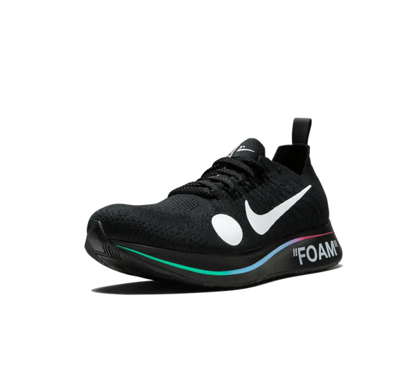 Tênis Nike Zoom Fly Mercurial Flyknit x Off-White 'Black' Preto