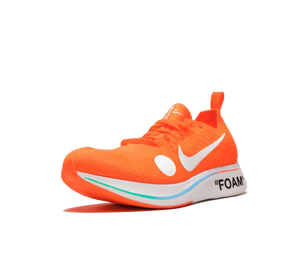 Tênis Nike Zoom Fly Mercurial Flyknit x Off-White 'Orange Peel' Laranja – foto 2
