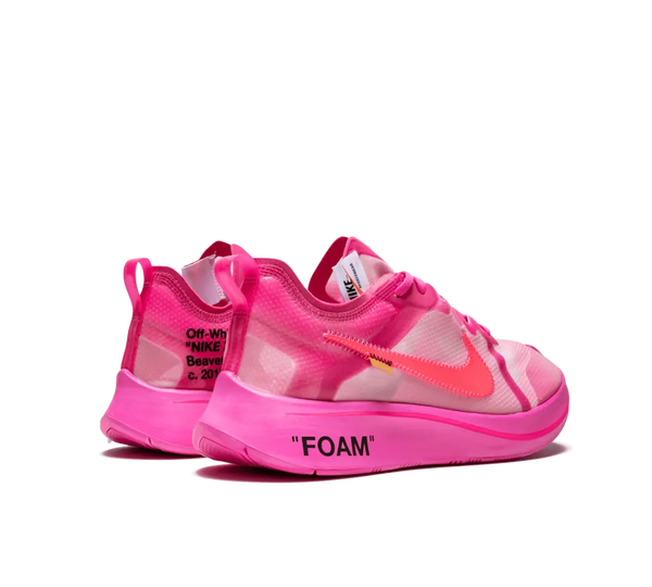 Tênis Nike Zoom Fly x Off-White SP 'Tulip Pink' Rosa