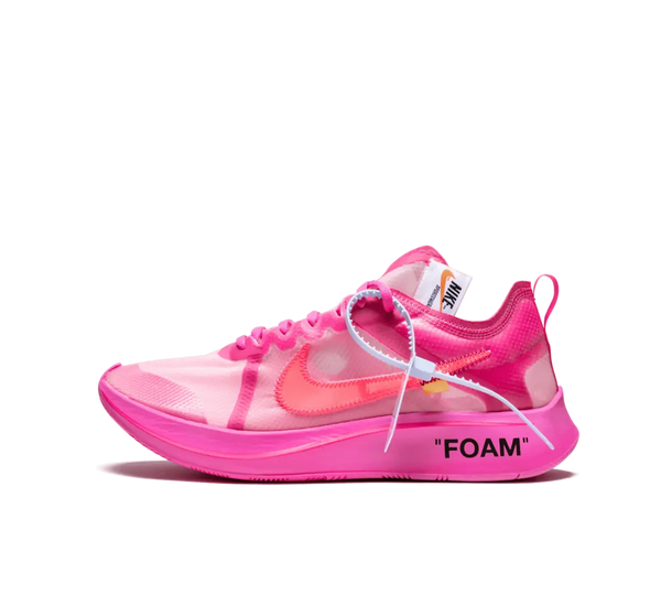 Tênis Nike Zoom Fly x Off-White SP 'Tulip Pink' Rosa