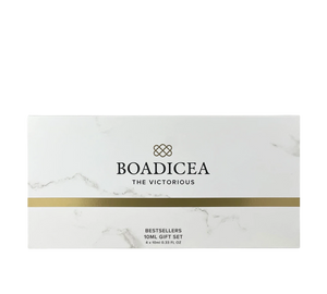 Perfume Boadicea The Victorious 'Bestsellers Gift Set' 40 ml – caixa do produto