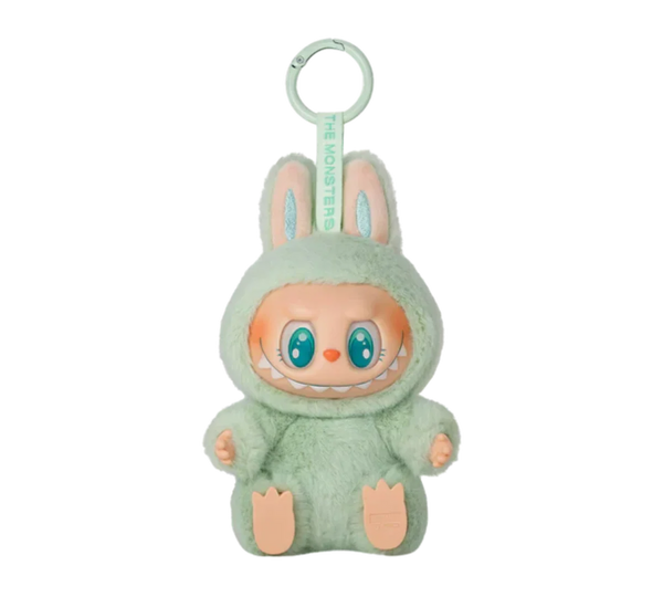 Chaveiro Pop Mart Labubu Have a Seat 'QUQU' Verde
