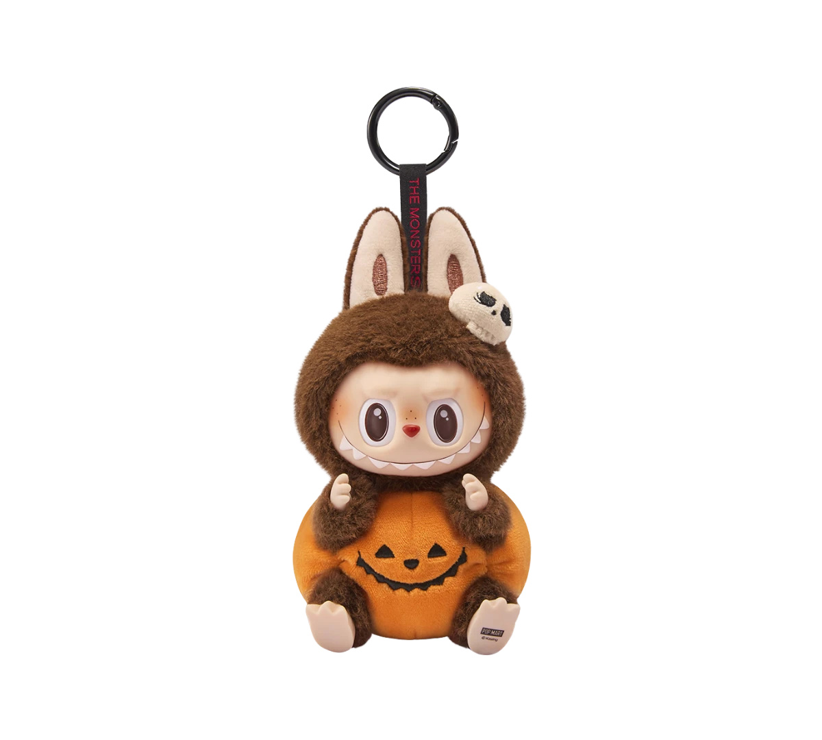 Chaveiro Pop Mart Labubu 'Sitting Pumpkin'