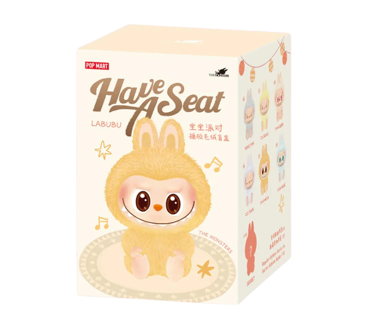 Pop Mart Labubu The Monsters 'Have A Seat Vinyl'