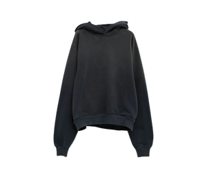 Pulôver Acne Studios 'Logo Hooded Sweater Black 900' Preto – frente
