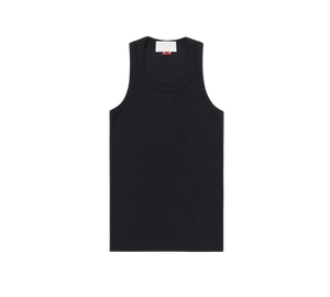 Regata Pace 'Tank Top Waffle Knit Black' Preto – foto 2