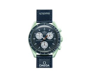 Relógio Omega x Swatch Bioceramic Moonswatch 'Mission On Earth
