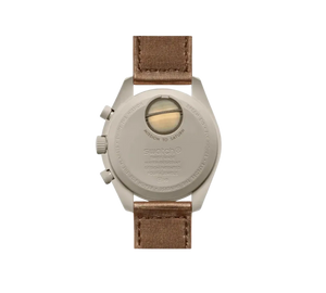 Relógio Omega x Swatch Bioceramic Moonswatch 'Mission to Saturn' Marrom – foto 2