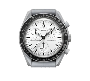 Relógio Swatch x Omega 'Moonswatch Speedmaster Moon 1965' Cinza / Preto – foto 2