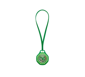 Relógio Swatch x Audemars Piguet Bioceramic Royal Pop 'Green Eight' Verde com Pulseira – relógio de bolso no cordão, vista traseira