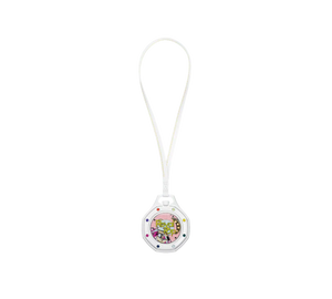Relógio Swatch x Audemars Piguet Bioceramic Royal Pop 'Huit Blanc' Branco com Pulseira – relógio de bolso no cordão, vista traseira