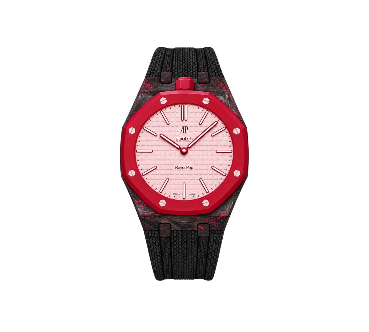 AUDEMARS PIGUET swatch Otto Rosso オーデマピケ relogio-swatch-x-audemars-