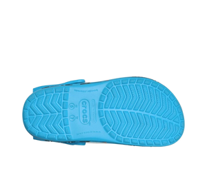 Sandália Crocs Crocband x Cars Lightning McQueen 'Dinoco' Azul – solado