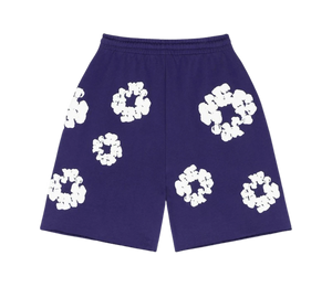Shorts Denim Tears 'The Cotton Wreath Shorts Purple' Roxo – costas