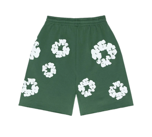Shorts Denim Tears 'The Cotton Wreath Shorts Green' Verde – costas