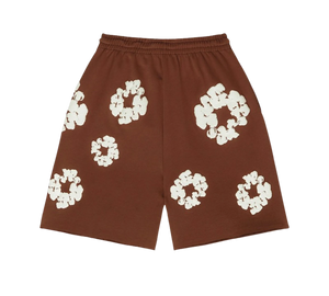 Shorts Denim Tears 'The Cotton Wreath Shorts Brown' Marrom – costas