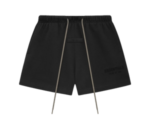 Shorts Fear of God Essentials 'Core Collection Sweatshort Black' Preto – frente