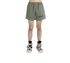 Shorts Gallery Dept. 'Logo Zuma Olive' Verde – foto 2